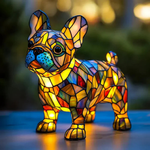 Mosaic Animal Lamp for a Cozy Glow