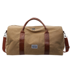 Washed Canvas Duffel for Effortless Packing