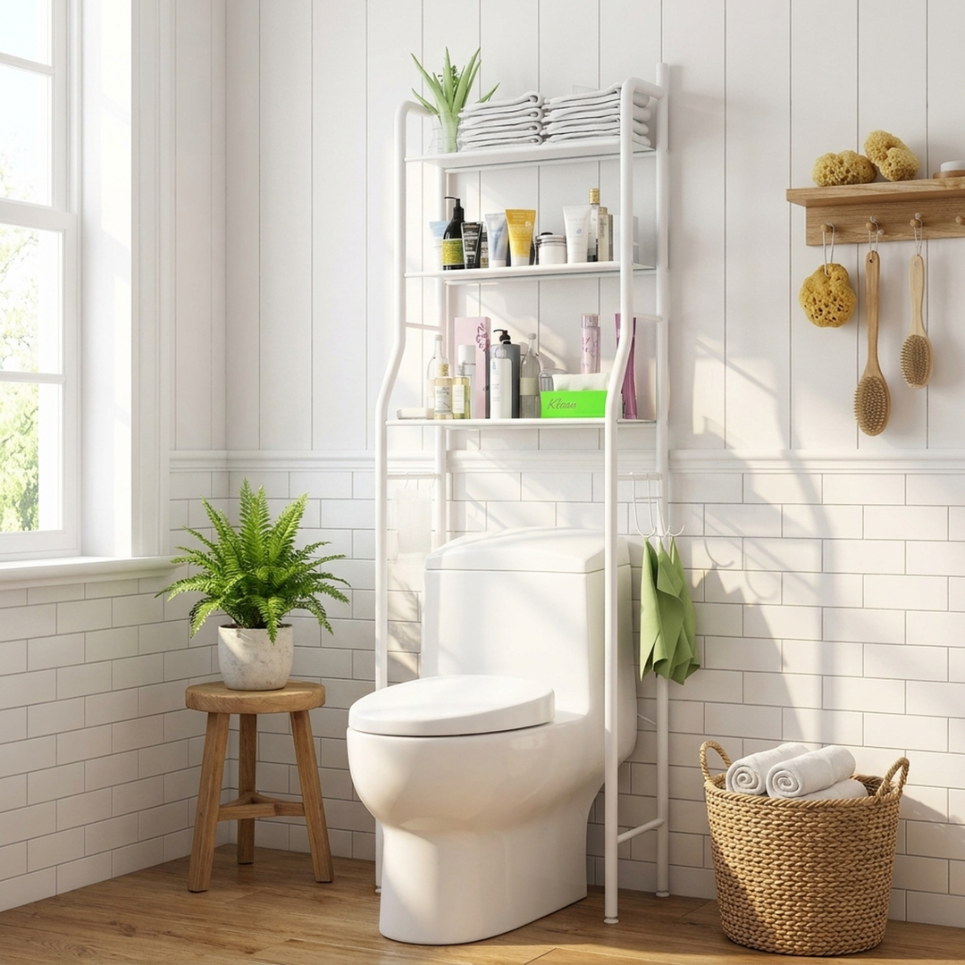 Over-Toilet Organizer – Keep Essentials Within Reach
