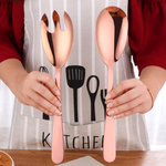 Sculptural Serving Spoon Set for Effortless Hosting