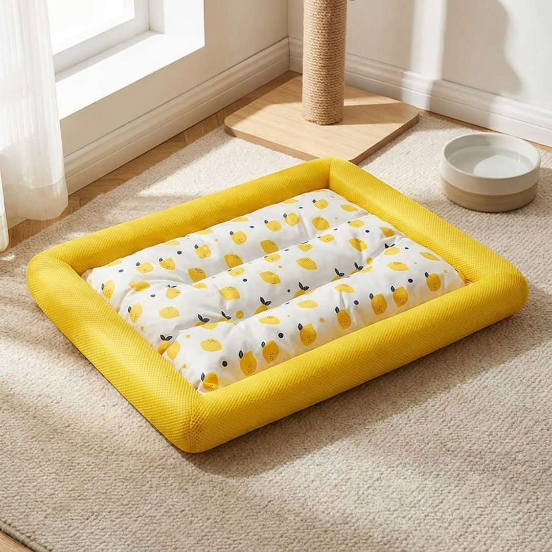 Cooling Cat Mat for Comfortable Summer Naps