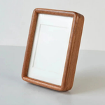 Matted Wood Picture Frame for Easy Display