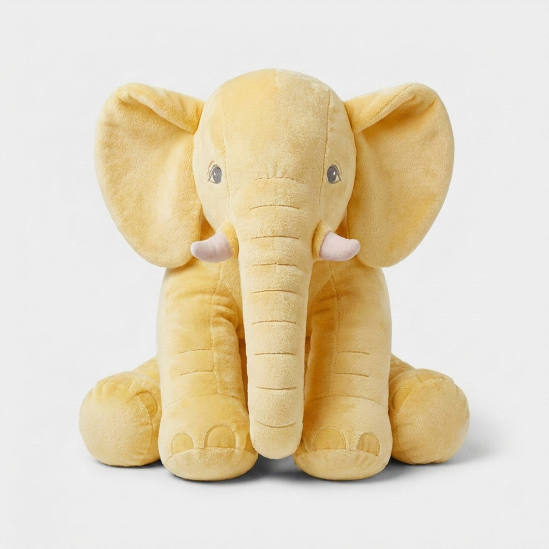 Soft Elephant Companion for Restful Moments