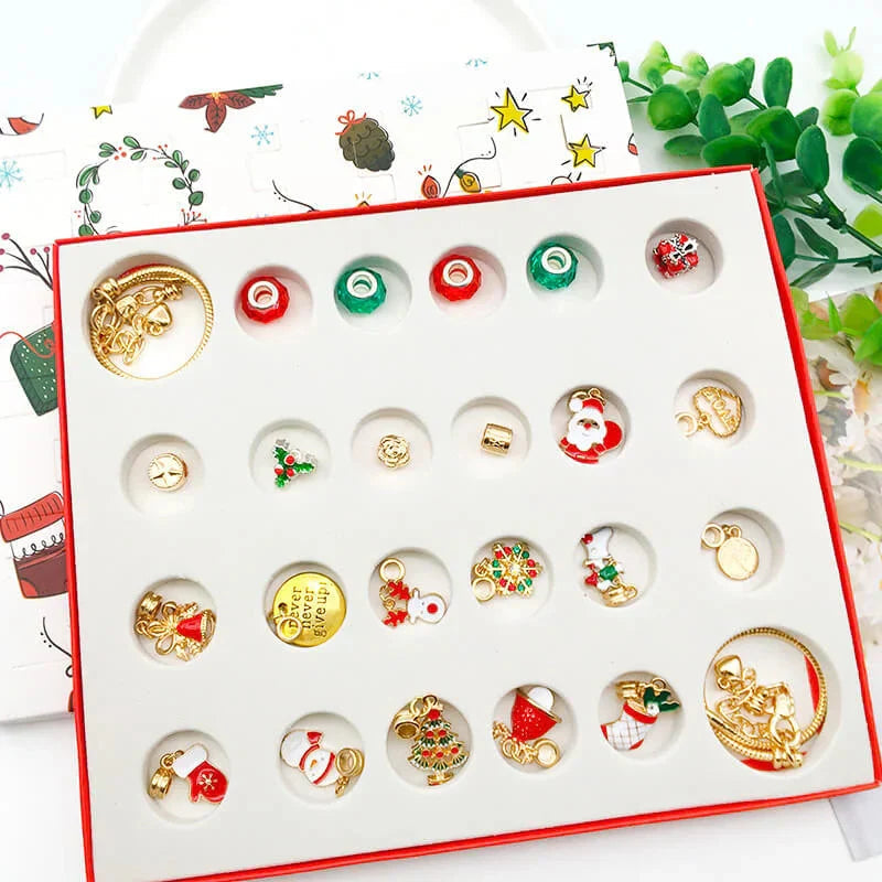 DIY Bracelet Advent Calendar For Festive Crafting