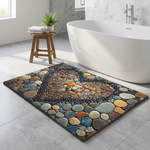 Mineral Bath Mat for Steady, Comfortable Steps
