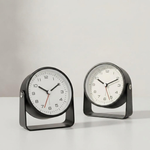 Compact Metal Alarm Clock for Quiet Focus