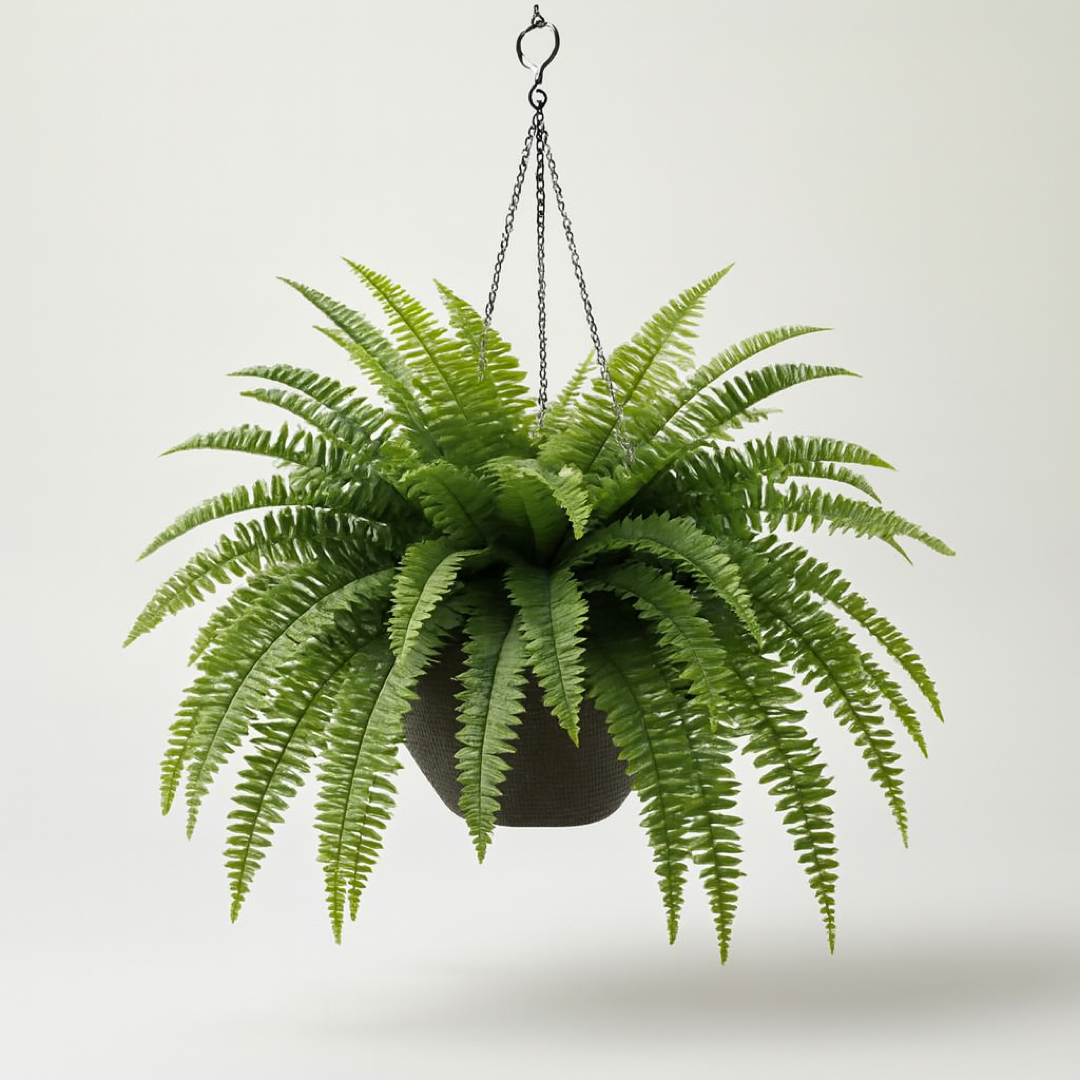 Artificial Boston Fern for Year-Round Greenery