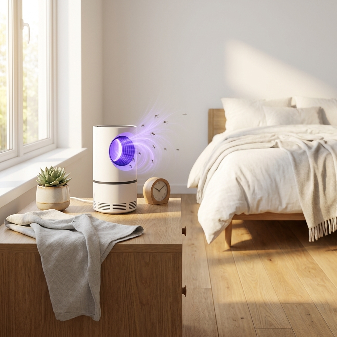 Silent UV Bug Catcher for Peaceful Spaces