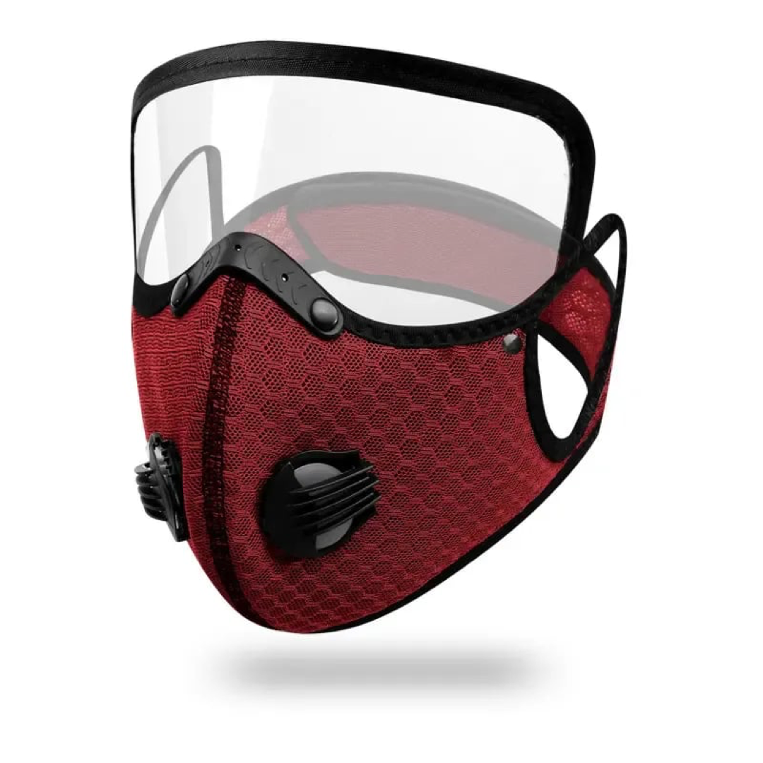 Adjustable Carbon Filter Mask for Dusty Tasks