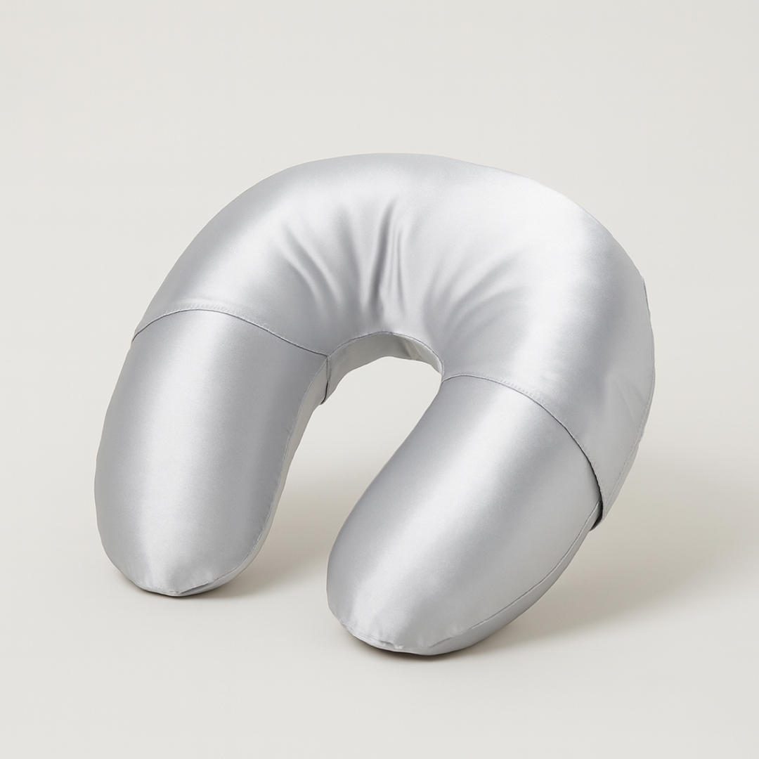 Cooling Satin Contour Pillowcase for Smoother Sleep