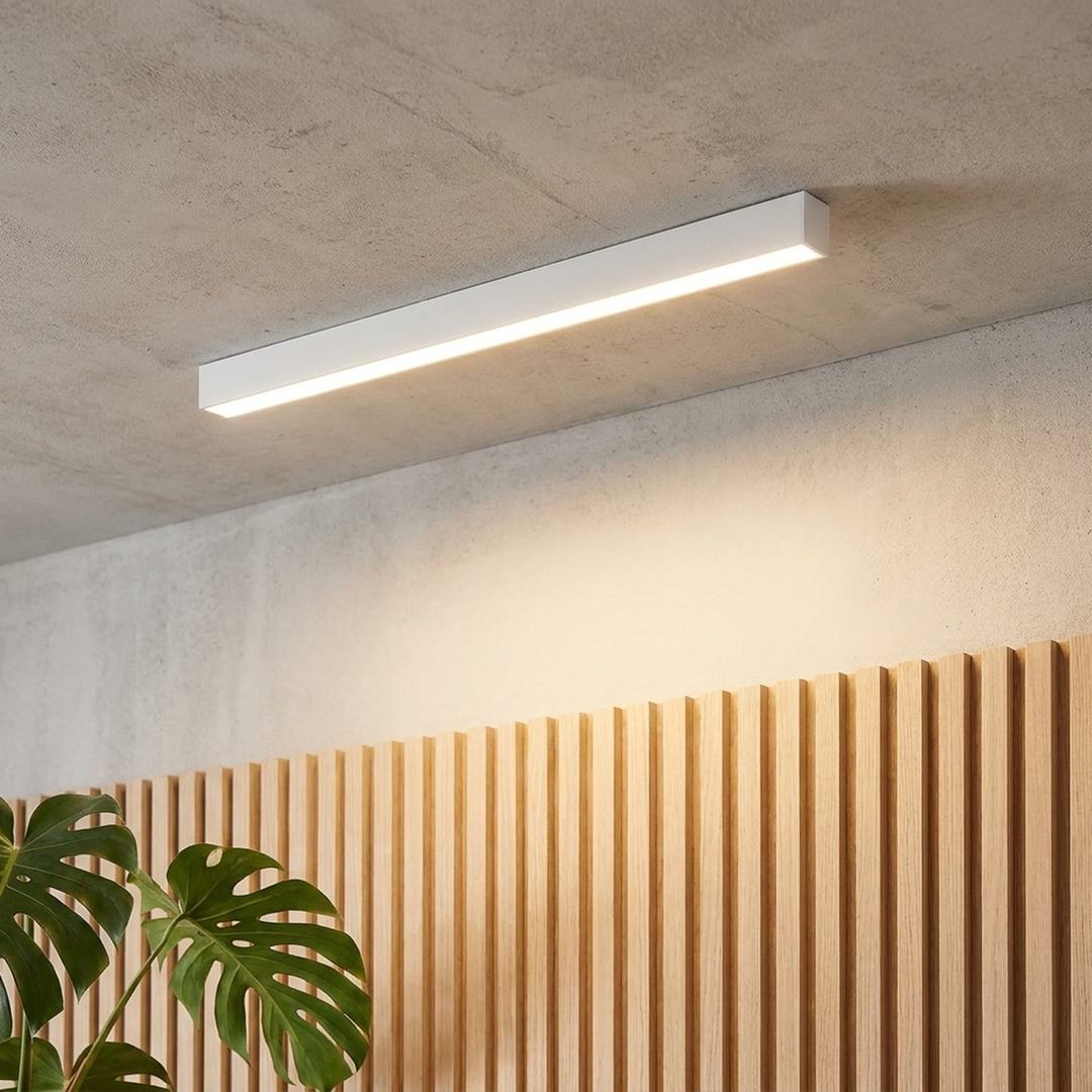 Scandinavian LED Ceiling Light for Clear Illumination