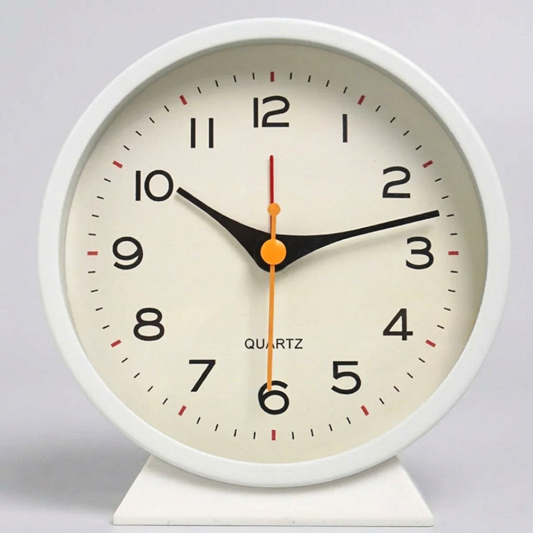 Silent Sweep Alarm Clock for Peaceful Sleep
