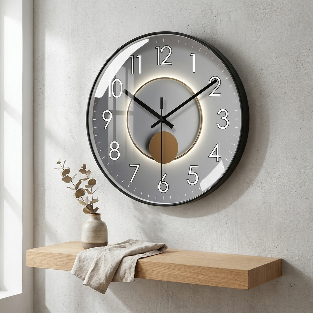 Scandinavian Wall Clock for Effortless Timekeeping