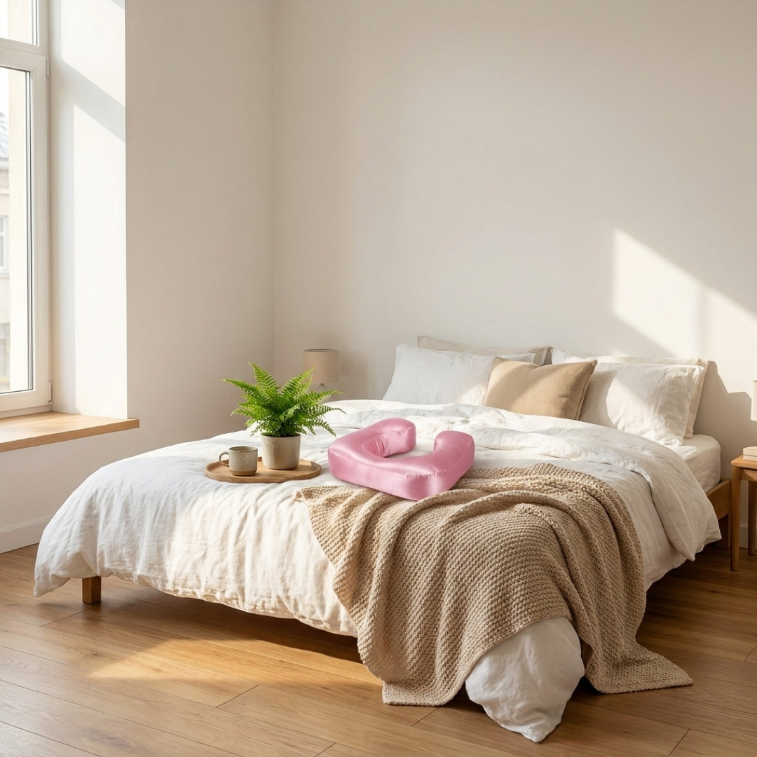 Contoured Memory Foam Support Pillow