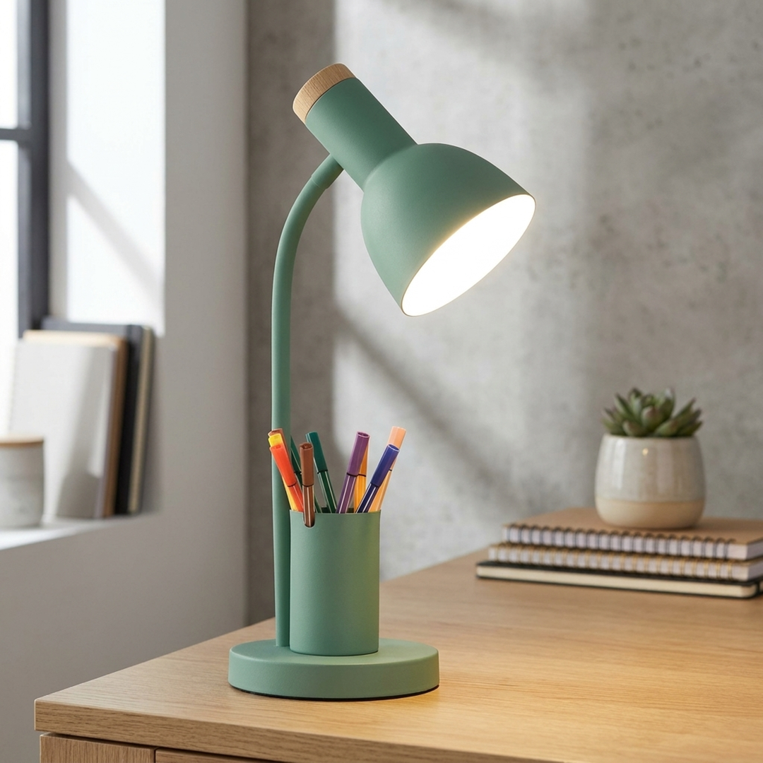 LED Organizer Lamp for a Clutter-Free Desk