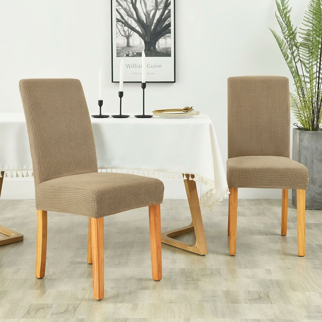 Stretch Velvet Chair Covers for a Tailored Fit