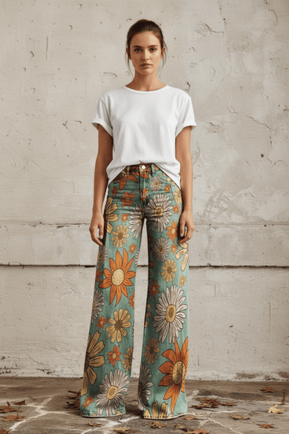 DENIMORA – Women’s Baggy Jeans with Soft Breathable Fabric and Relaxed Summer Fit
