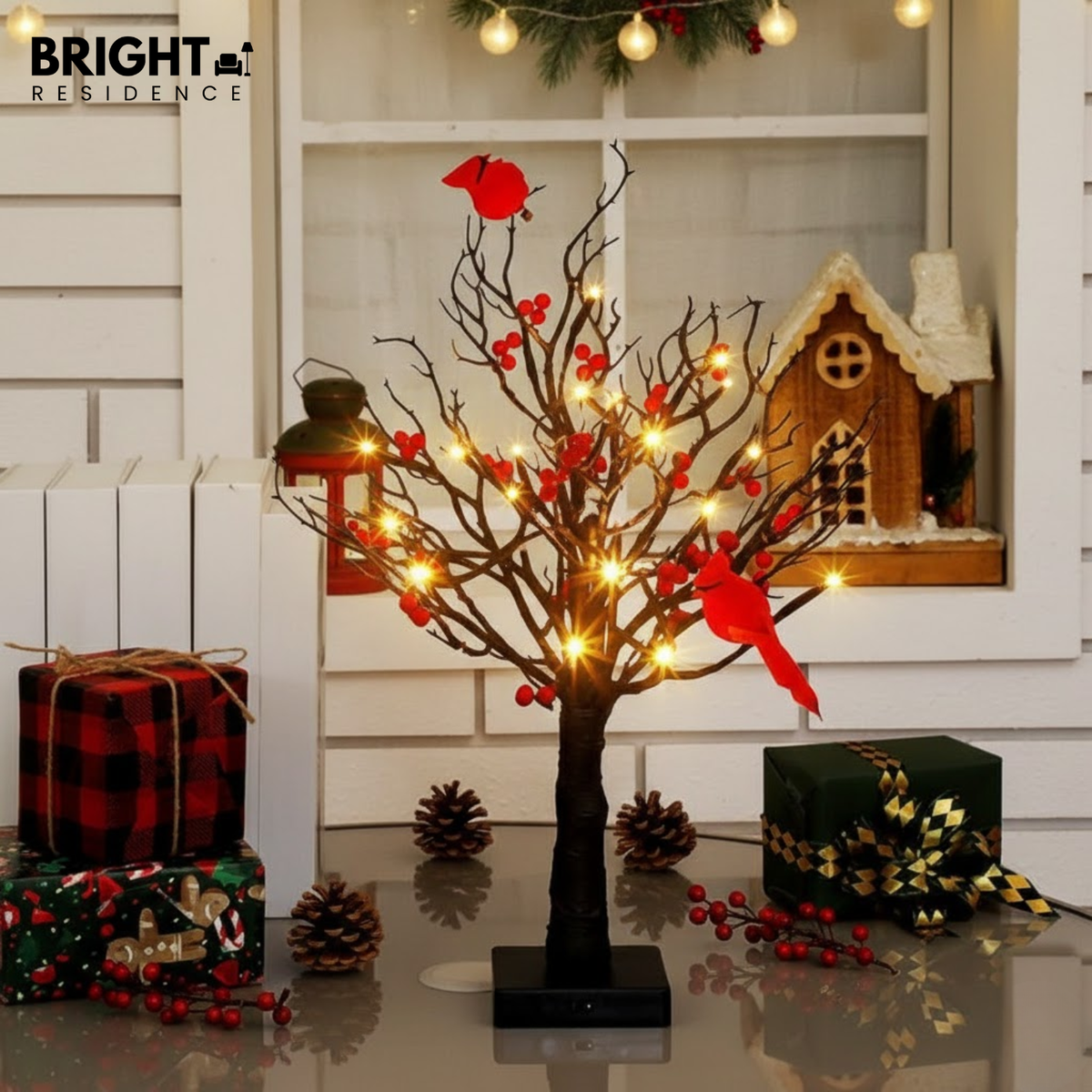 Vintage Christmas Tree Lighting for Cozy Holiday Glow