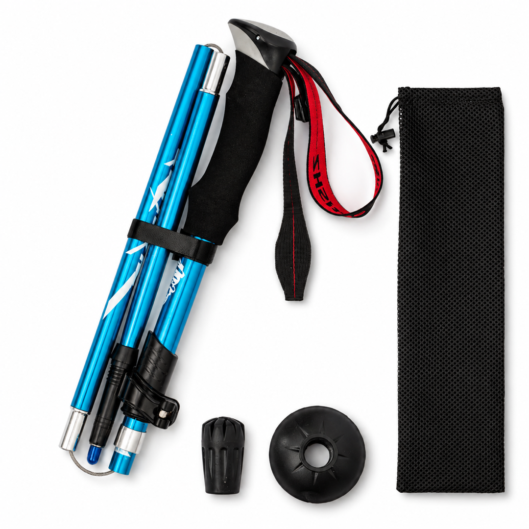 Foldable Trekking Poles for Steady Support