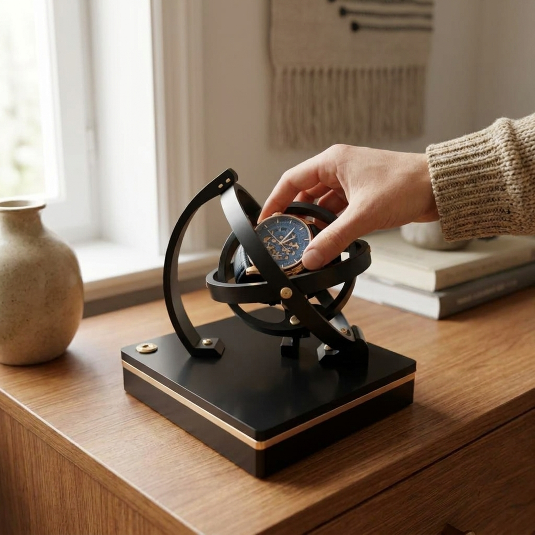 Quiet Watch Winder – Keeps Timepieces Ready