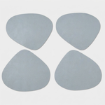 Teardrop Faux Leather Placemat for Easy Cleanup