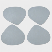Teardrop Faux Leather Placemat for Easy Cleanup