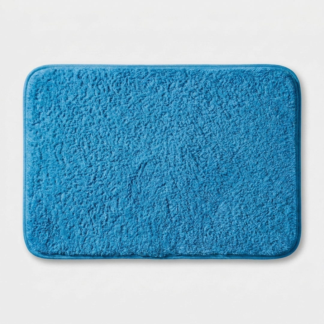 Quick-Dry Bath Mat for Cozy, Steady Footing