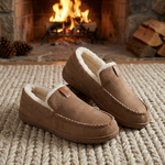 Men's Wool-Look Slip-Ons for Easy Warmth
