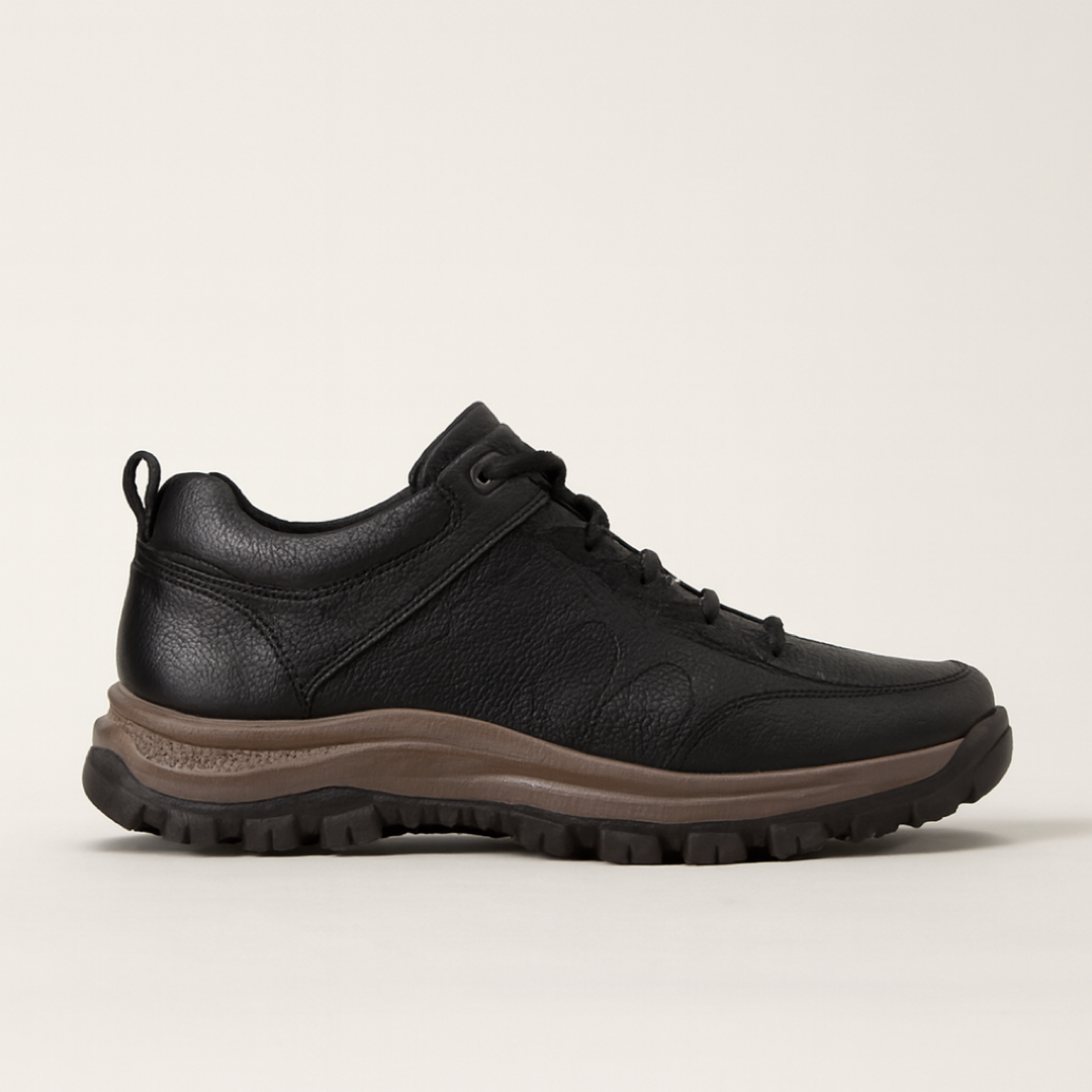 Men's Supportive Leather Shoes for All-Day Comfort