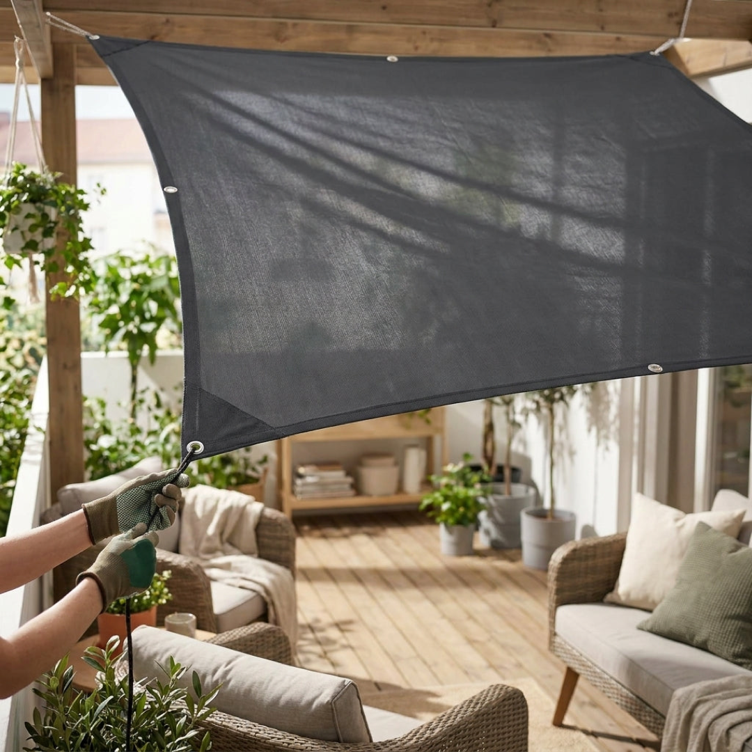 Waterproof Shade Sail for All-Weather Comfort