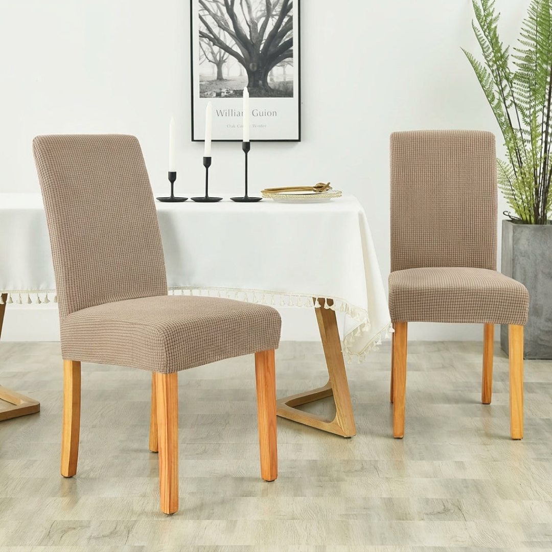 Stretch Velvet Chair Covers for a Tailored Fit