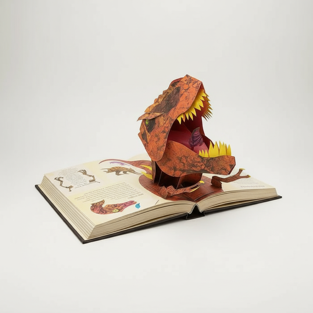 Dinosaur Adventure Book for Hands-On Learning