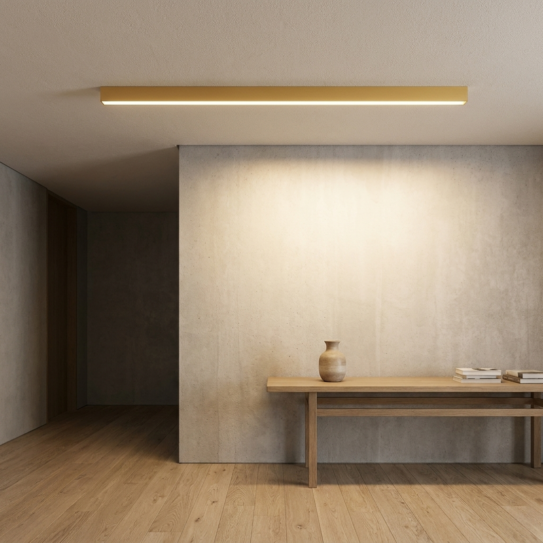 Scandinavian LED Ceiling Light for Clear Illumination