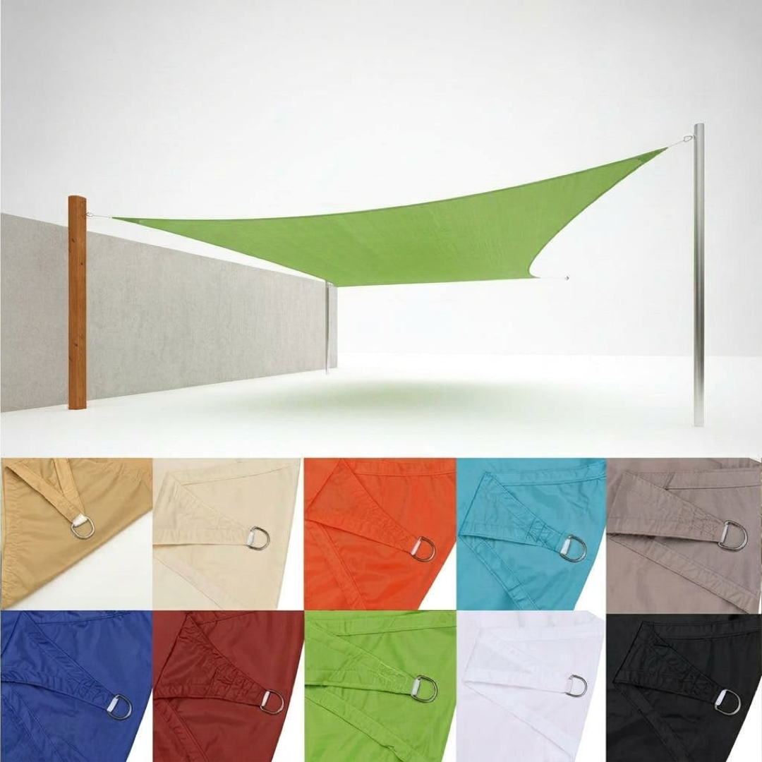 Water-Resistant Sun Sail for Cooler Patios