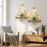 Botanical LED Hanging Shelf for Warm Displays