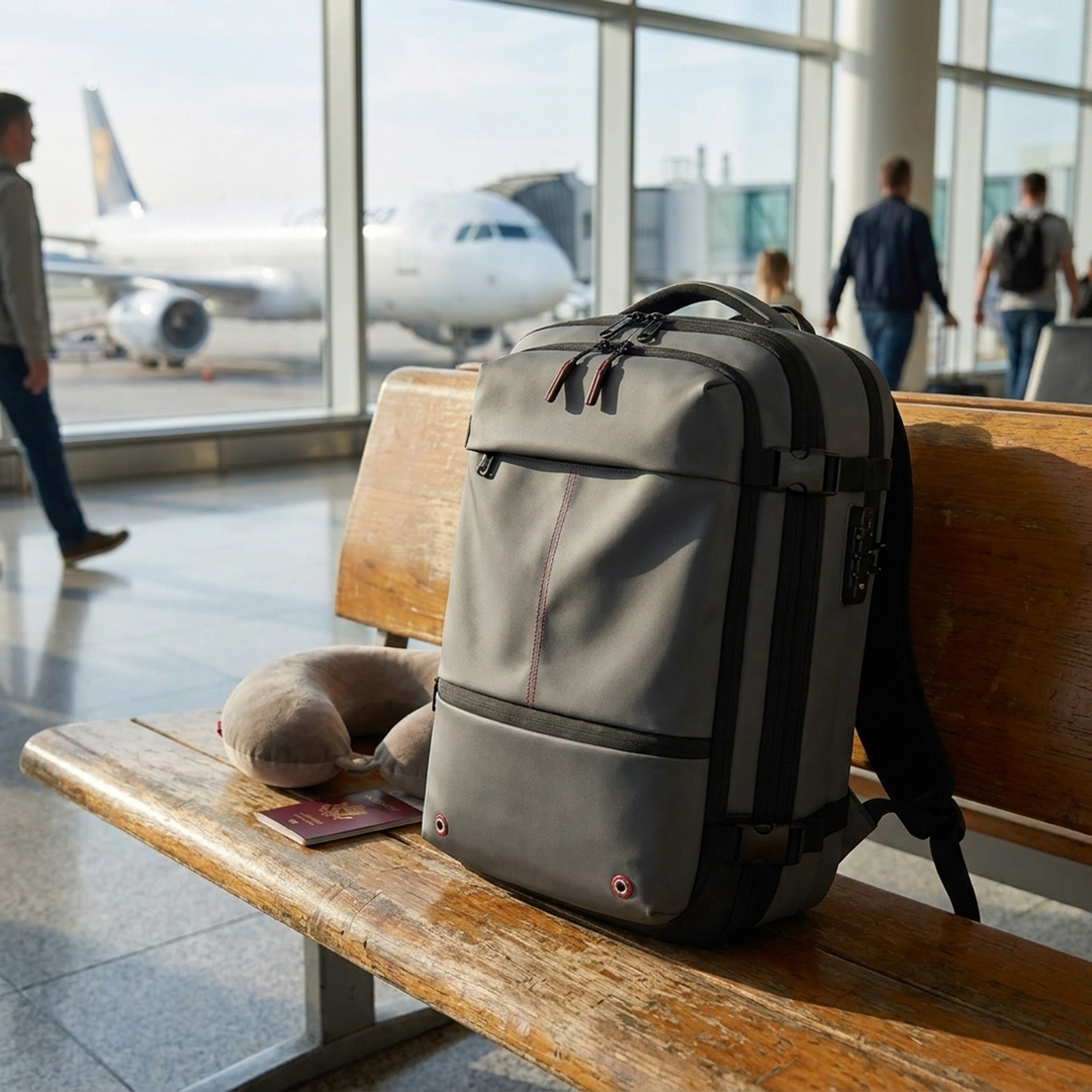 Compressible Laptop Backpack for Easier Packing
