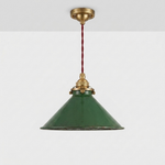 Compact Cone Pendant Light for Focused Glow