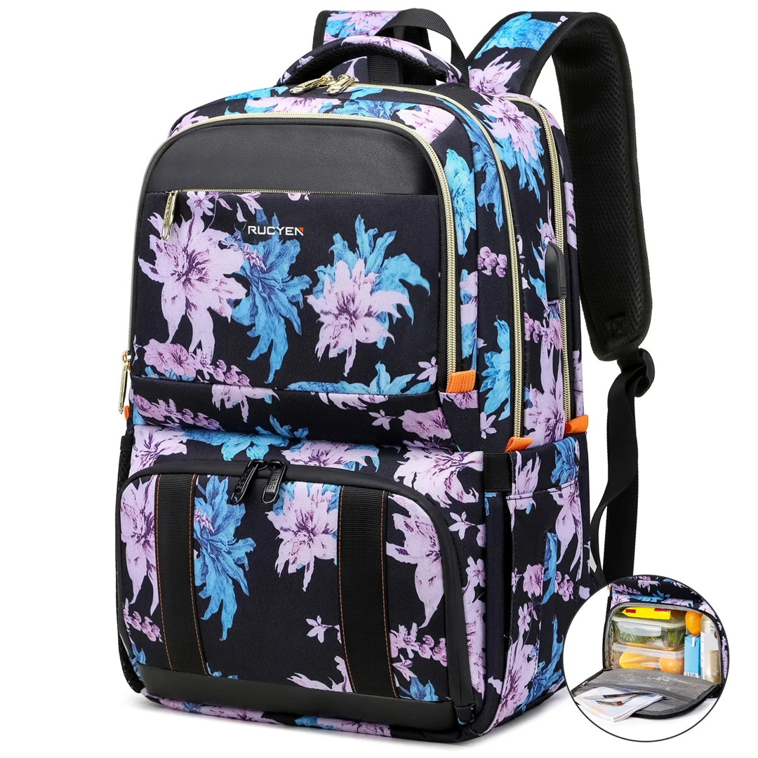 Spacious Cooler Backpack for Fresh Meals