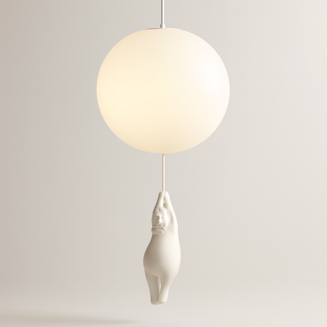 Hot Air Balloon Ceiling Light for Playful Rooms