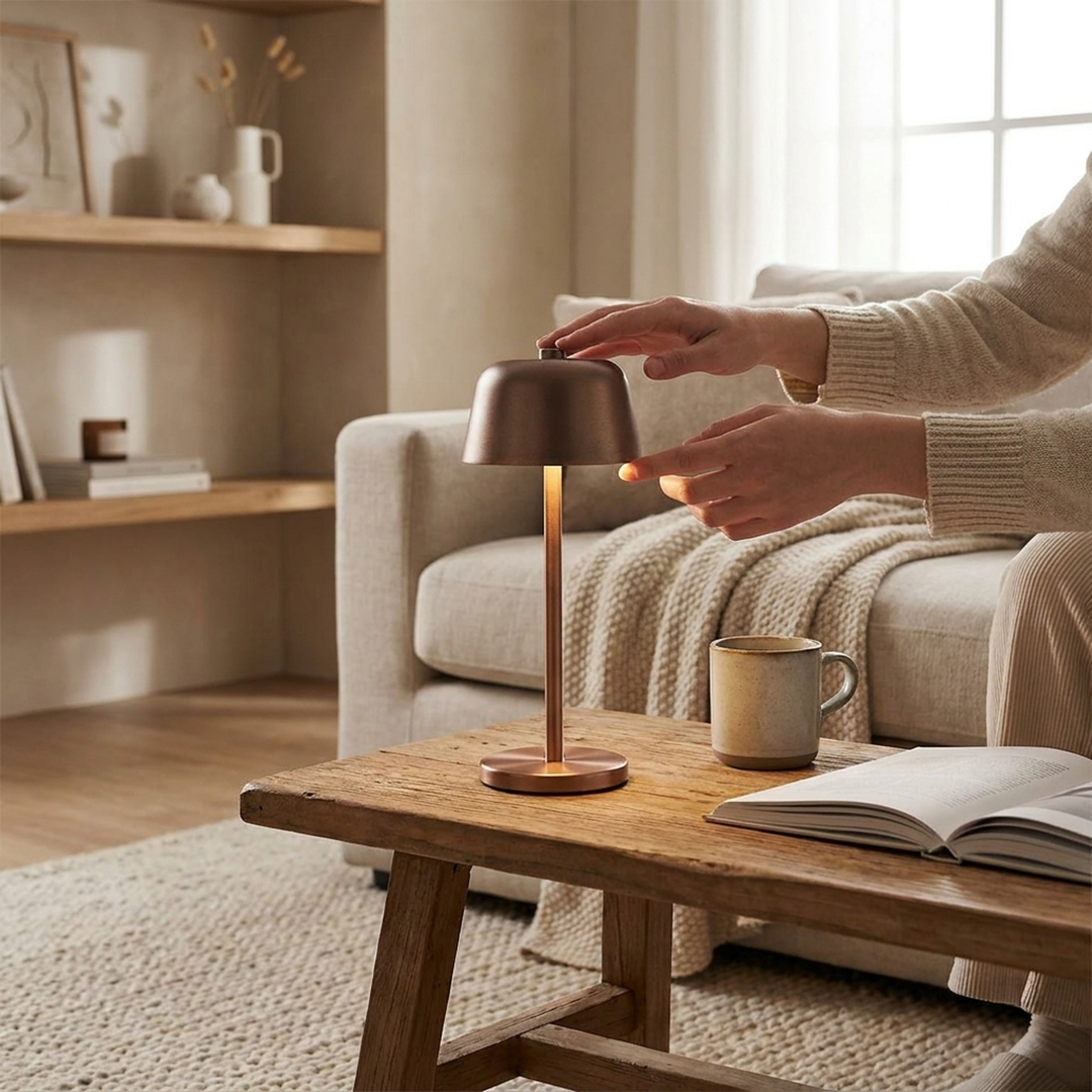 Rechargeable Table Lamp for Clutter-Free Ambience