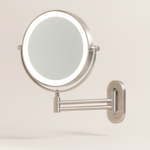 Rotating LED Vanity Mirror for Precise Makeup