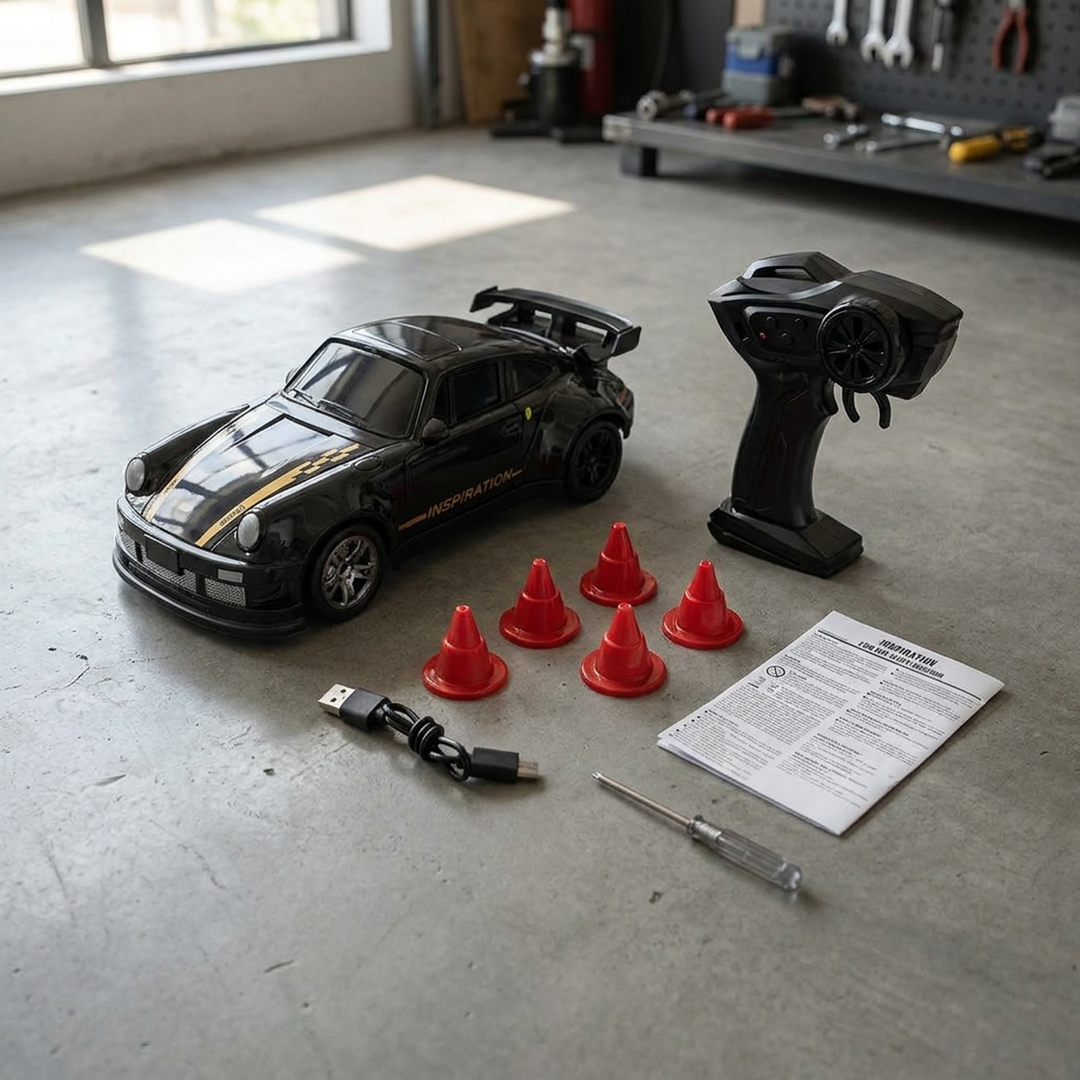 Mini RC Drift Car for Precision Slides