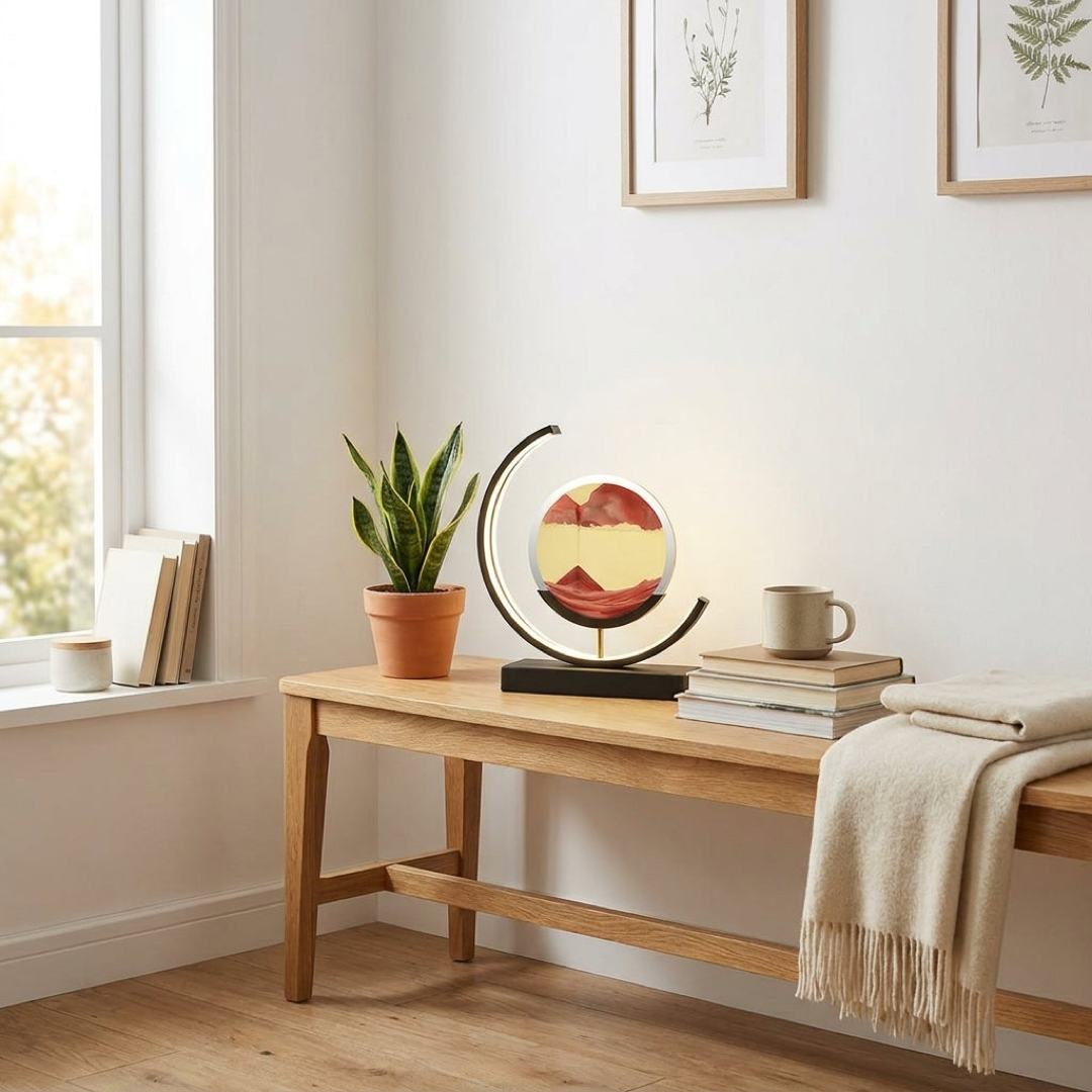 Flowing Sand Lamp for Calming Ambiance