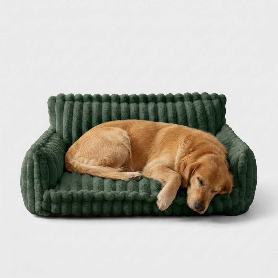 Cozy Dog Sofa Bed with Washable Cover