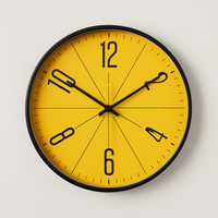 Scandinavian Wall Clock for Effortless Timekeeping