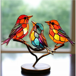 Sunlit Bird Suncatcher Brightens Any Room