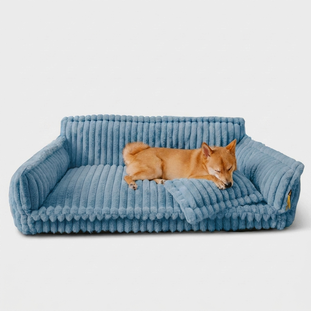 Plush Dog Sofa Bed for Restful Sleep