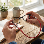 Neck Loop Reading Glasses for Easy Reach