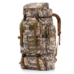80L Tactical Rucksack for Organized Expeditions