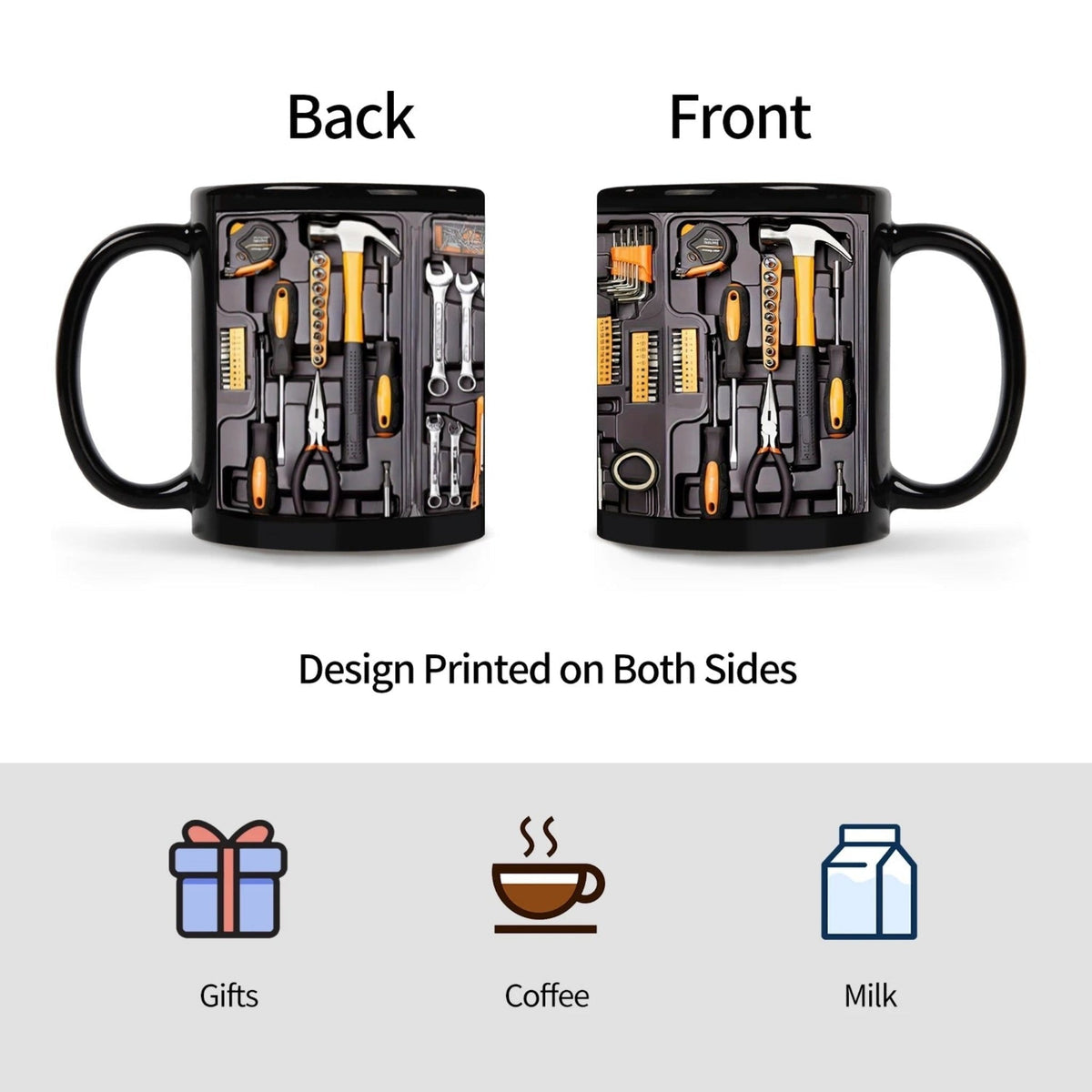 Tool-Themed Coffee Mug For Daily Brew Comfort